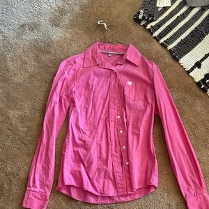 Cinch Pink Button-Up Shirt